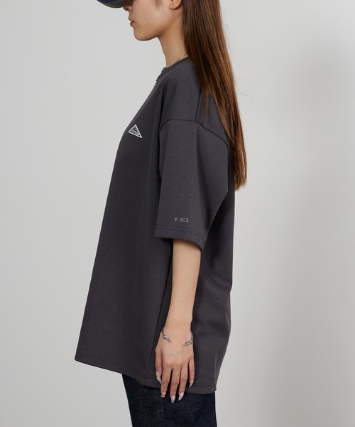 KELTY(ケルティ)の「KELTY/ケルティ ワッペンロゴ S/S ポンチ Tシャツ 接触冷感 秋 秋服 2026年秋冬(Tシャツ/カットソー・レディース・ブラック/オフホワイト/チャコール・L/XL/M)」の7枚目の写真