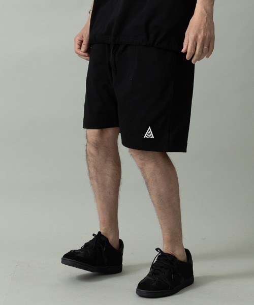 EGO TRIPPING（エゴトリッピング）の「mp14649- HEAVYJERSEY SHORTS spiky イージーショートパンツ(626655)（その他パンツ・メンズ・グレー×ホワイト/ブラック×ブラック/杢グレー/ブラック×ホワイト・L/M）」の15枚目の写真