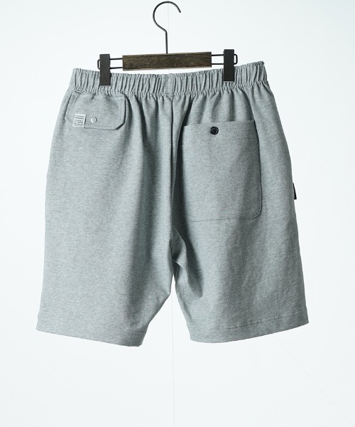 EGO TRIPPING（エゴトリッピング）の「mp14649- HEAVYJERSEY SHORTS spiky イージーショートパンツ(626655)（その他パンツ・メンズ・グレー×ホワイト/ブラック×ブラック/杢グレー/ブラック×ホワイト・L/M）」の6枚目の写真