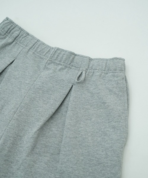 EGO TRIPPING（エゴトリッピング）の「mp14649- HEAVYJERSEY SHORTS spiky イージーショートパンツ(626655)（その他パンツ・メンズ・グレー×ホワイト/ブラック×ブラック/杢グレー/ブラック×ホワイト・L/M）」の7枚目の写真