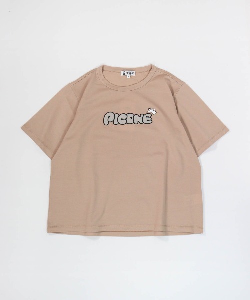 STUDIO PICONE(スタジオピッコーネ)の「チュール刺繍冷感プルオーバー(Tシャツ/カットソー・レディース・ブラック/ホワイト/グリーン/キャメル・LL/L/M)」の1枚目の写真