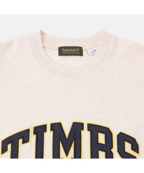 Timberland（ティンバーランド）の「半袖 TIMBS Tシャツ ユニセックス（Tシャツ/カットソー・メンズ・オフホワイト・LARGE/MEDIUM/SMALL/X-LARGE/XX-LARGE）」の6枚目の写真