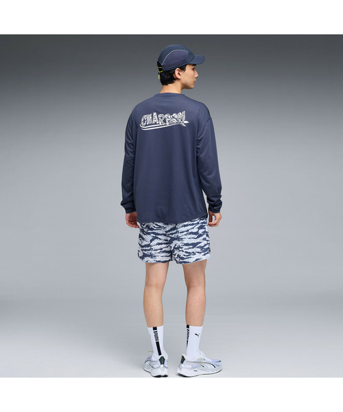PUMA charbon 長袖Tシャツ【Mサイズ】 PUMA プーマ ユニセックス PUMA x charbon ランニング 長袖 Tシャツ（T