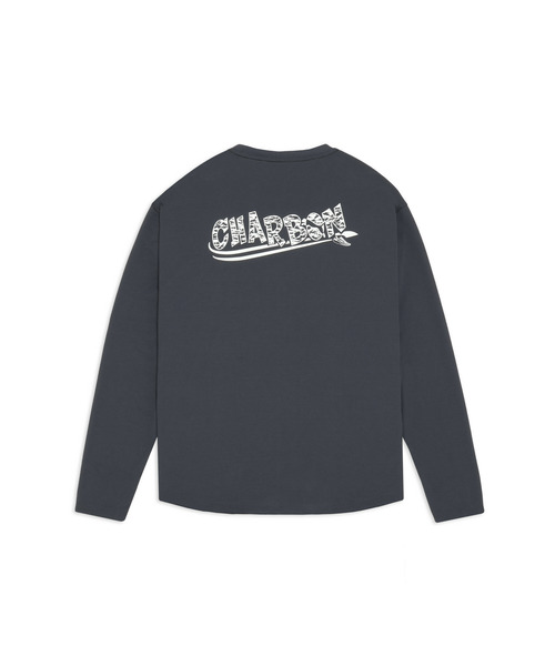 PUMA charbon Lサイズ グレー長袖Tシャツ PUMA プーマ ユニセックス PUMA x charbon ランニング 長袖 Tシャツ（T