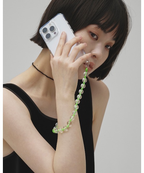 TODAYFUL（トゥデイフル）の「Beads Key Chearm（キーケース/キーアクセサリー・レディース・クリア/シルバー/ブラック・FREE）」の8枚目の写真