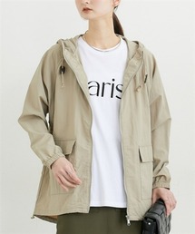 nissen（ニッセン）の「【花粉が付きにくい・はっ水・ＵＶカット】ワッシャー生地マウンテンパーカー（カバーオール）」