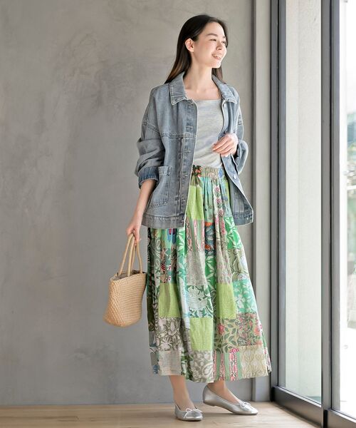 rps（アールピーエス）の「デニムＢＩＧカバーオール（デニムジャケット・レディース・ブラック/ブルー・フリー）」の14枚目の写真