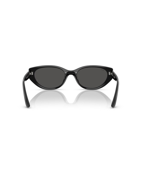 Ray-Ban(レイバン)の「Ray-Ban レイバン サングラス RB4457D BIO-BASED/紫外線対策/ピローシェイプ(アジアンデザインモデル・ローブリッジフィット)(サングラス・メンズ・グレー・ONE SIZE)」の4枚目の写真