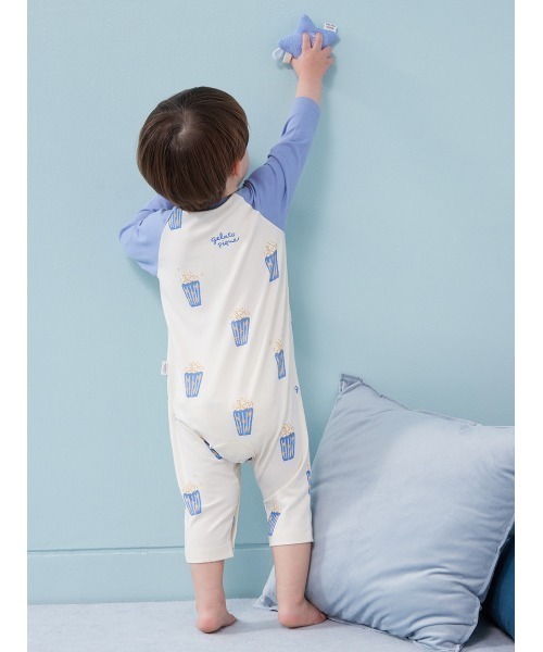 gelato pique（ジェラートピケ）の「【BABY】エアリーモコスターラトル（その他ベビー用品・キッズ・ブルー・F）」の2枚目の写真