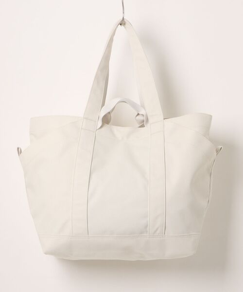 THE NORTH FACE(ザノースフェイス)の「THE NORTH FACE/ザ・ノース・フェイス トートバッグ SUNNY SIDE TOTE Mサイズ NM72606(トートバッグ・メンズ・ダークオリーブ/オフホワイト・FREE)」の3枚目の写真