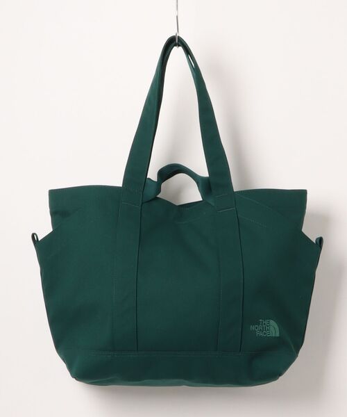 THE NORTH FACE(ザノースフェイス)の「THE NORTH FACE/ザ・ノース・フェイス トートバッグ SUNNY SIDE TOTE Mサイズ NM72606(トートバッグ・メンズ・ダークオリーブ/オフホワイト・FREE)」の13枚目の写真