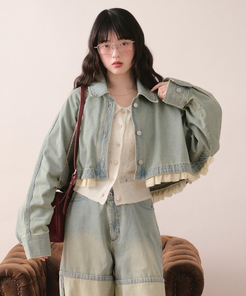 loin nuit（ロワンニュイ）の「dolman sleeve design jacket