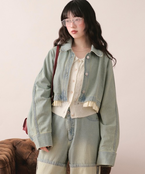loin nuit（ロワンニュイ）の「dolman sleeve design jacket