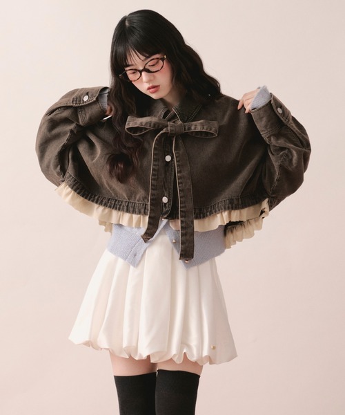 loin nuit（ロワンニュイ）の「dolman sleeve design jacket