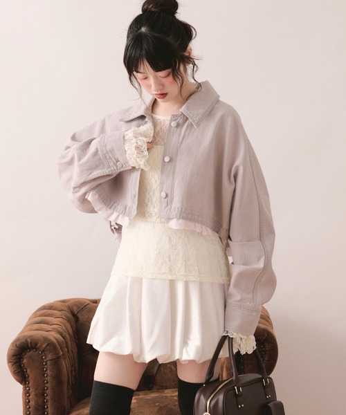 dolman sleeve design jacket / ドルマンスリーブデザインジャケット