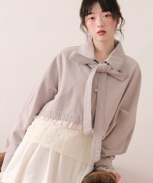 Myu 完売品 フリルドルマンジャケット dolman sleeve design jacket / ドルマンスリーブデザインジャケット