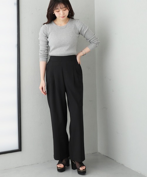 DEMETER(デメテル)の「厚底 プラットフォーム アンクルストラップ チュールサンダル(サンダル・レディース・ベージュ/ブラック・M/S/LL/L)」の18枚目の写真