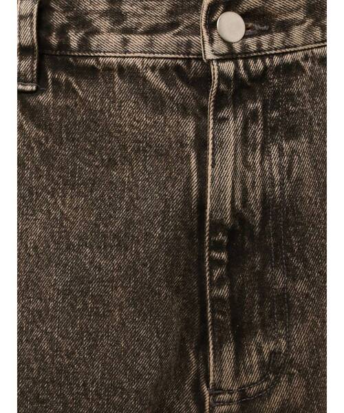 CALNAMUR(カルナムール)の「オーバーダイバックリボンデニムパンツ(デニムパンツ・レディース・ブラック/ブルー・X-SMALL/SMALL/MEDIUM)」の19枚目の写真