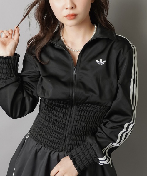 adidas/アディダス】シャーリングトラックジャケット（ジャージ