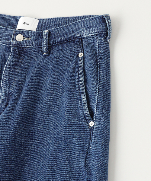 BAYCREW'S DEPO（ベイクルーズデポ）の「ETAT / エタ TYPE 005 LOFT BACK JEANS INDIGO MARBLE WASH（デニムパンツ・メンズ・ブルー系その他・46/44）」の3枚目の写真