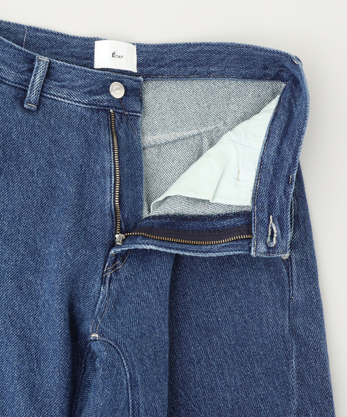BAYCREW'S DEPO（ベイクルーズデポ）の「ETAT / エタ TYPE 005 LOFT BACK JEANS INDIGO MARBLE WASH（デニムパンツ・メンズ・ブルー系その他・46/44）」の4枚目の写真