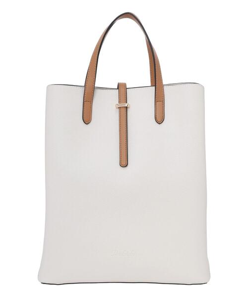 Te chichi（テチチ）の「レクタングルマルチwayバッグ（ハンドバッグ・レディース・オフホワイト/ブラック・F）」の6枚目の写真