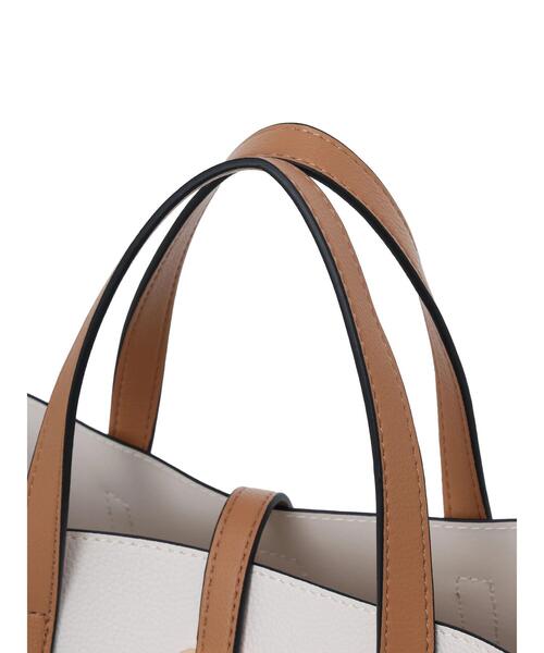 Te chichi（テチチ）の「レクタングルマルチwayバッグ（ハンドバッグ・レディース・オフホワイト/ブラック・F）」の9枚目の写真