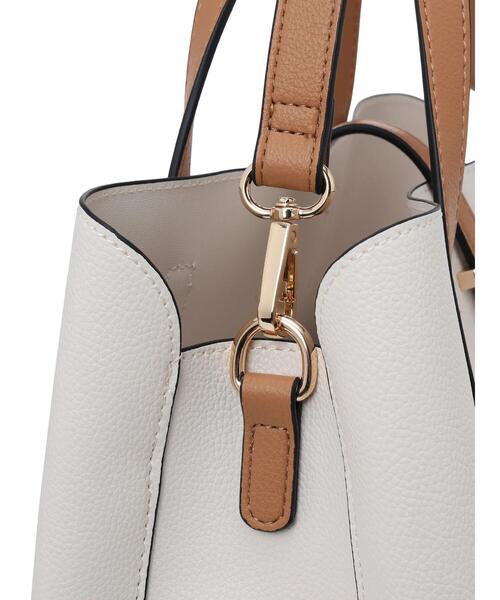 Te chichi（テチチ）の「レクタングルマルチwayバッグ（ハンドバッグ・レディース・オフホワイト/ブラック・F）」の11枚目の写真