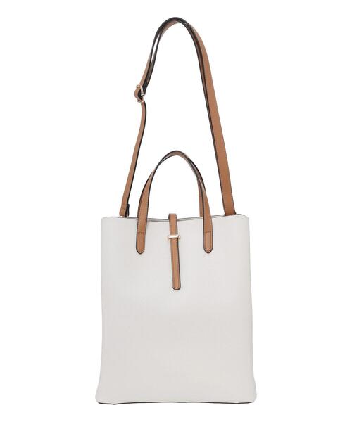 Te chichi（テチチ）の「レクタングルマルチwayバッグ（ハンドバッグ・レディース・オフホワイト/ブラック・F）」の3枚目の写真