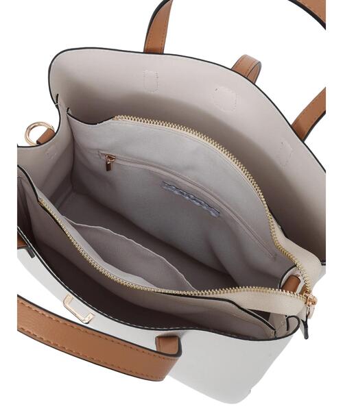 Te chichi（テチチ）の「レクタングルマルチwayバッグ（ハンドバッグ・レディース・オフホワイト/ブラック・F）」の4枚目の写真