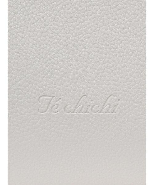 Te chichi（テチチ）の「レクタングルマルチwayバッグ（ハンドバッグ・レディース・オフホワイト/ブラック・F）」の5枚目の写真