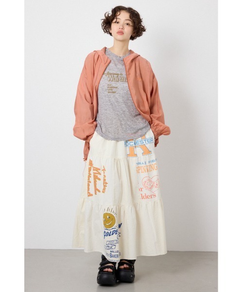 RODEO CROWNS WIDE BOWL（ロデオクラウンズワイドボウル）の「カスタムティアードスカート（スカート・レディース・ブラック系その他/ホワイト系その他・FREE）」の19枚目の写真