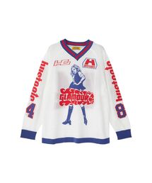 HYSTERIC GLAMOUR | HYSTERIC84ジャカードメッシュ プルオーバー(ニット/セーター)