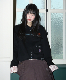 RuNaKi'Hu'（ルナキフ）の「WXJ042 メデタシ コットンジャケット (ブラック)（MA-1）」