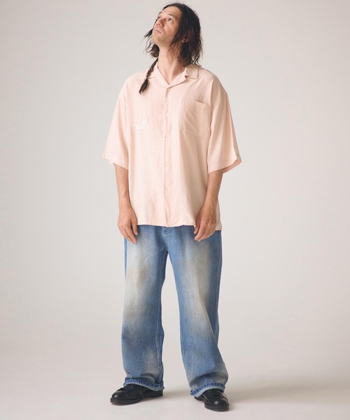 ADAM PATEK(アダムパテック)の「mp14762-aged finish denim pant デニムパンツ(AP2618036)(デニムパンツ・メンズ・ブラック/ブルー・3/2/1)」の9枚目の写真