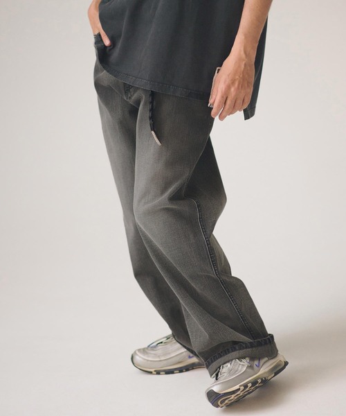 ADAM PATEK(アダムパテック)の「mp14762-aged finish denim pant デニムパンツ(AP2618036)(デニムパンツ・メンズ・ブラック/ブルー・3/2/1)」の13枚目の写真