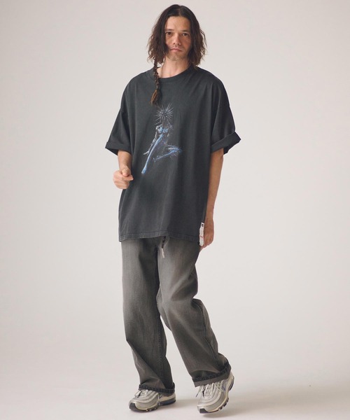 ADAM PATEK(アダムパテック)の「mp14762-aged finish denim pant デニムパンツ(AP2618036)(デニムパンツ・メンズ・ブラック/ブルー・3/2/1)」の15枚目の写真