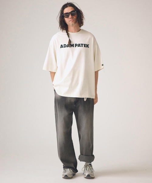 ADAM PATEK(アダムパテック)の「mp14762-aged finish denim pant デニムパンツ(AP2618036)(デニムパンツ・メンズ・ブラック/ブルー・3/2/1)」の18枚目の写真
