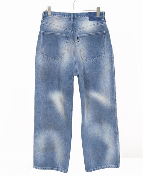 ADAM PATEK(アダムパテック)の「mp14762-aged finish denim pant デニムパンツ(AP2618036)(デニムパンツ・メンズ・ブラック/ブルー・3/2/1)」の21枚目の写真
