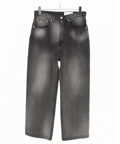 ADAM PATEK(アダムパテック)の「mp14762-aged finish denim pant デニムパンツ(AP2618036)(デニムパンツ・メンズ・ブラック/ブルー・3/2/1)」の22枚目の写真