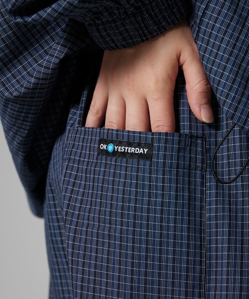 OK YESTERDAY(オッケーイエスタデイ)の「OK YESTERDAY / オーケー イエスタデイ 2タック ワイド イージーパンツ / 2-TUCK WIDE EASY PANTS / 秋 秋服 2026年秋冬(その他パンツ・メンズ・ブラック系その他/ブルー/ブラック/カーキ/ネイビー/ブラック系1/ネイビー系1/ブルー系その他/ブラウン系その他/ブラウン系1/ブラック系その他2・M/L)」の11枚目の写真