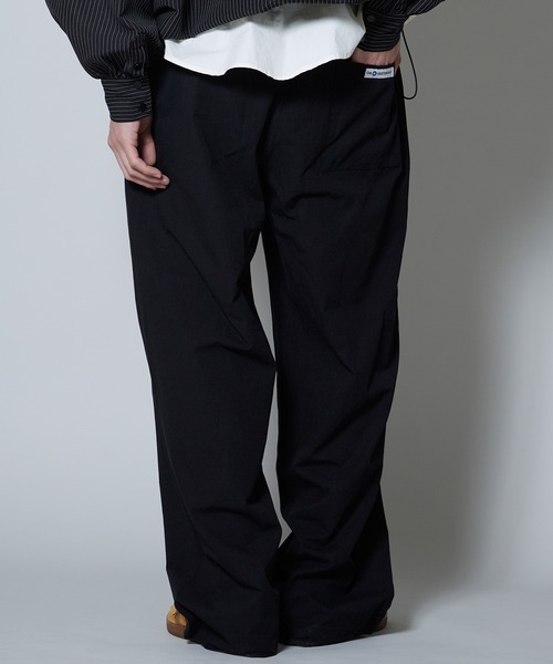 OK YESTERDAY(オッケーイエスタデイ)の「OK YESTERDAY / オーケー イエスタデイ 2タック ワイド イージーパンツ / 2-TUCK WIDE EASY PANTS / 2026年 夏 夏服(その他パンツ・メンズ・ブラック系その他/ブルー/ブラック/カーキ/ネイビー・M/L)」の19枚目の写真