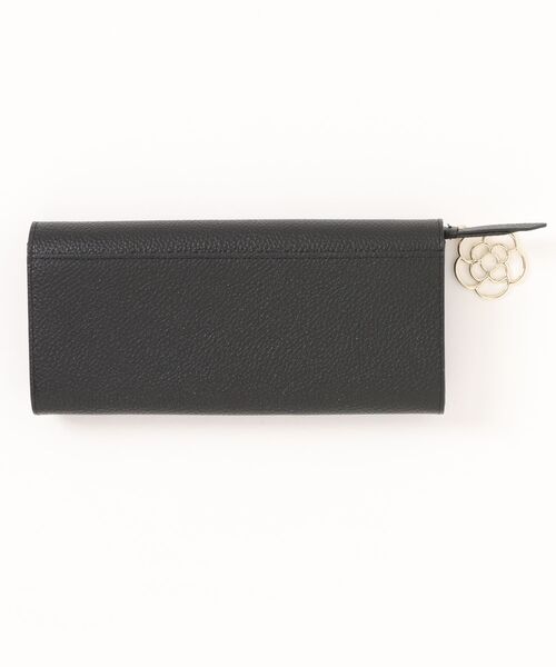 CLATHAS（クレイサス）の「カーラ かぶせ長財布（財布・レディース・ブラック/ライトブルー/ラベンダー・FREE）」の4枚目の写真