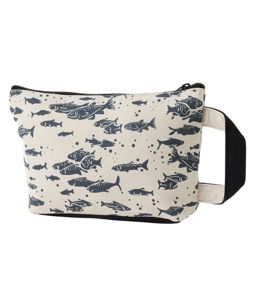 PENDLETON(ペンドルトン)の「PENDLETON/ペンドルトン サーモンフォールズ スローキャンバス ポーチ(ハンドバッグ・レディース・ブラック/ブルー・FREE)」の4枚目の写真