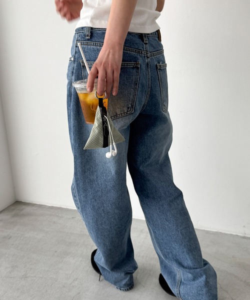 CANAL JEAN(キャナルジーン)の「choice_cnl チェックKEYチャーム(チャーム・レディース・カーキ/ブラック/ホワイト・ONE SIZE)」の5枚目の写真
