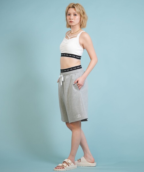 GYDA(ジェイダ)の「【ムラサキスポーツ限定】GYDA/ジェイダ ブラトップ 水陸両用 アンダーロゴゴム クロッシーブラトップ 414530(水着・レディース・ホワイト/ブラック/ブルー/カーキ・M/S/L)」の9枚目の写真
