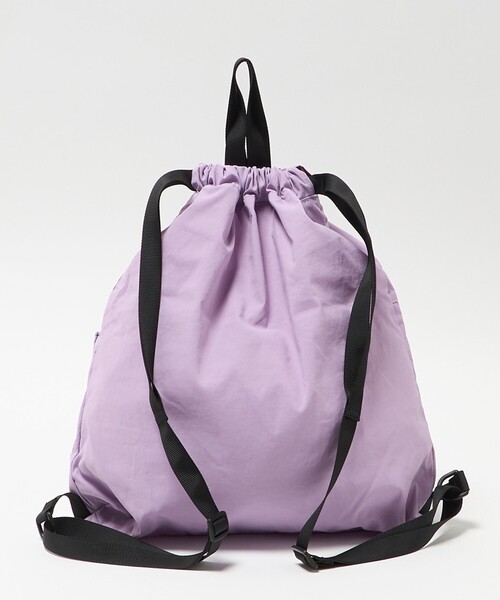 green label relaxing（グリーンレーベルリラクシング）の「ナップサック / リュック / キッズ はっ水（バックパック/リュック・キッズ・ライラック/ブラック/オレンジ・FREE）」の6枚目の写真