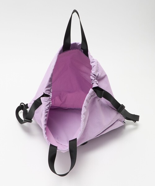 green label relaxing（グリーンレーベルリラクシング）の「ナップサック / リュック / キッズ はっ水（バックパック/リュック・キッズ・ライラック/ブラック/オレンジ・FREE）」の10枚目の写真