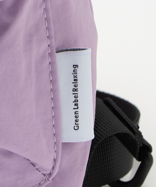 green label relaxing（グリーンレーベルリラクシング）の「ナップサック / リュック / キッズ はっ水（バックパック/リュック・キッズ・ライラック/ブラック/オレンジ・FREE）」の15枚目の写真