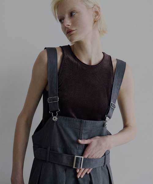 Dickies（ディッキーズ）の「Dickies × Ameri PLEATS DRESS（ワンピース・レディース・ベージュ/グレー・MEDIUM/SMALL）」の17枚目の写真